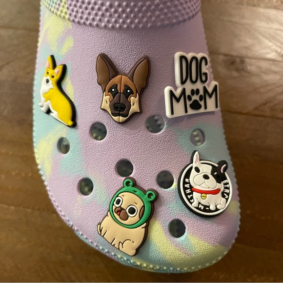 Assorted Dog Lovers 10 piece‎ Crocs Charms Set - Picture 3 of 5